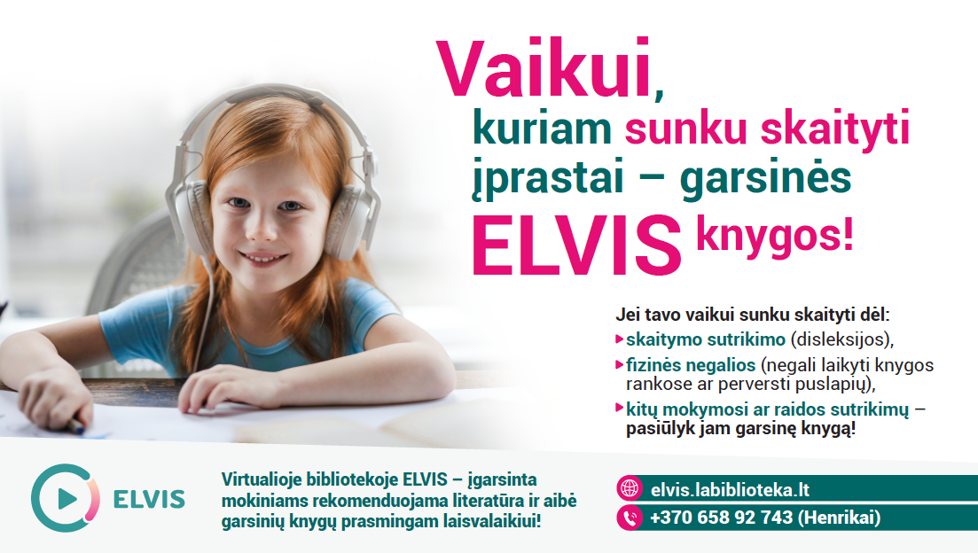 virtuali biblioteka ELVIS