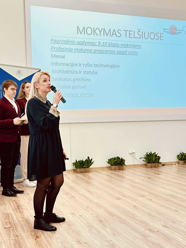 „Profesinė kelionė: nuo teorijos iki praktikos“ – mokinių pažintis su profesiniu mokymusi ir karjeros galimybėmis